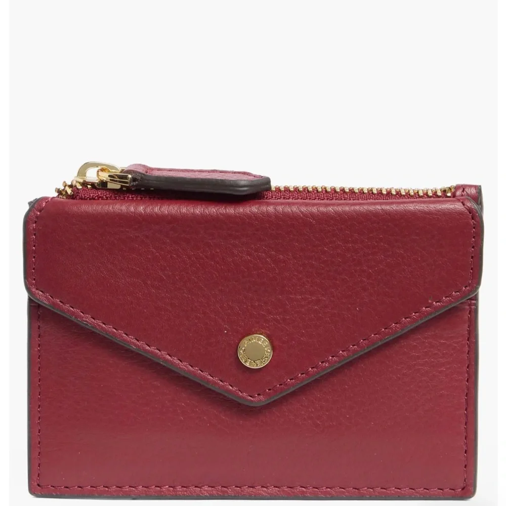 AMIEE Kestenberg Calgary Wallet Elegant Red Leather 2026